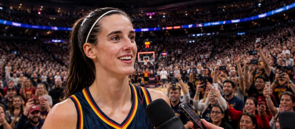 Caitlin Clark praises Toronto fans after Indiana Fever WNBA game