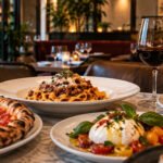 Ci Siamo NYC Rigatoni Alla Gricia with guanciale, cheese and black pepper