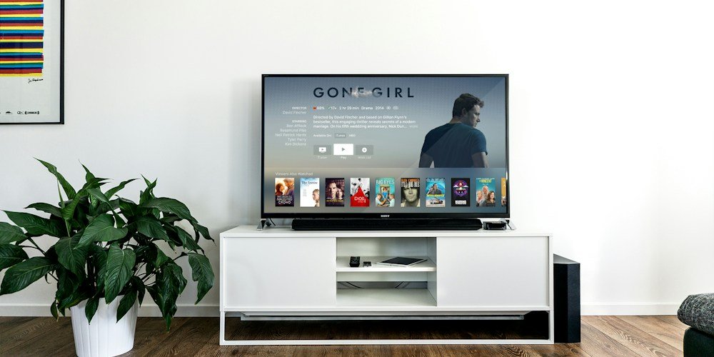 Home TV setup illustrating streaming device buying factors