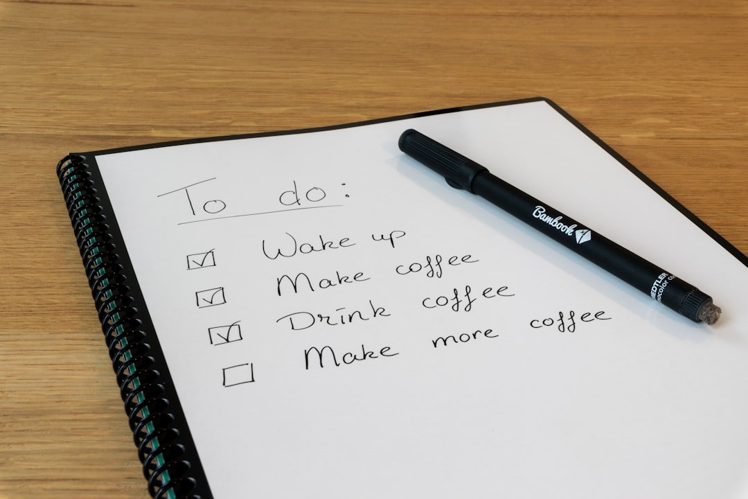 Small business workflow checklist for documenting repeatable processes