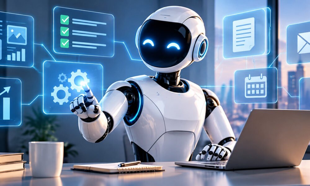 Agentic AI assistant using autonomous tools for research, planning, data analysis and business tasks in 2026