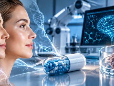 AI-generated drug research exploring whether rentosertib could slow biological aging