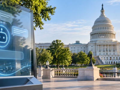 U.S. Capitol representing the America.gov AI chatbot federal digital services launch