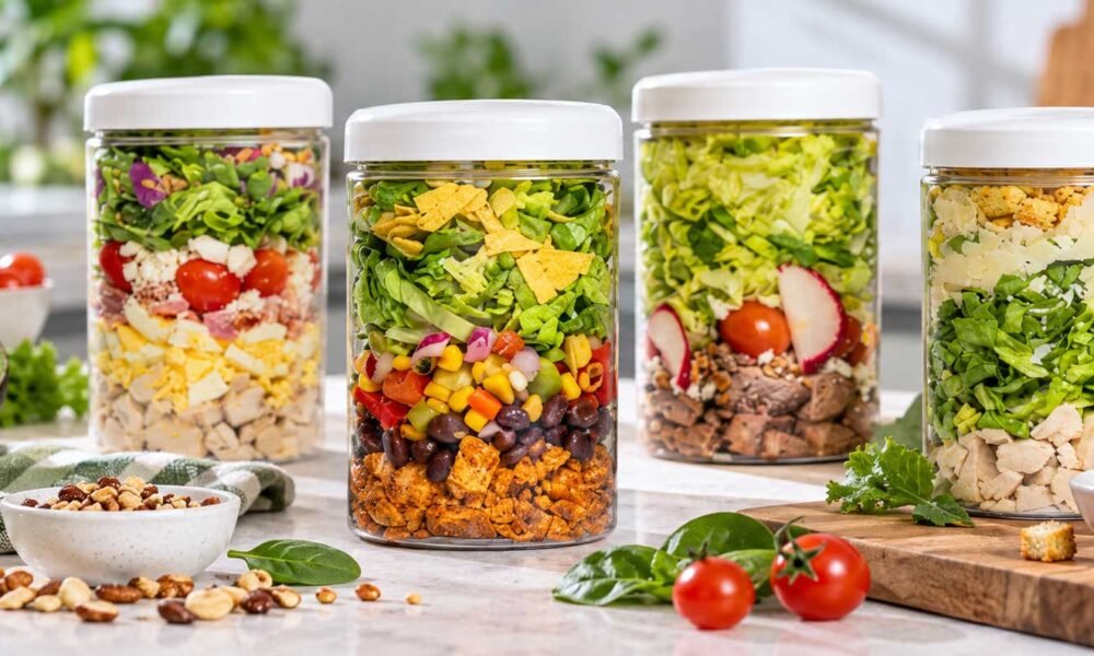 Gardencup salad delivery with fresh ready-to-eat healthy salads