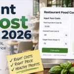 Restaurant food cost calculator 2026 for calculating food cost percentage, gross profit and menu pricing