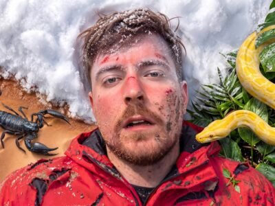 Official MrBeast I Survived The Most Extreme Places On Earth YouTube video thumbnail