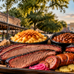 Burnt Bean Company restaurant and Texas BBQ in Seguin Texas